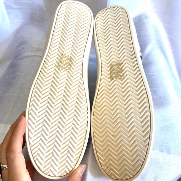 Black and white Cheetah print low top sneakers - Picture 4 of 6